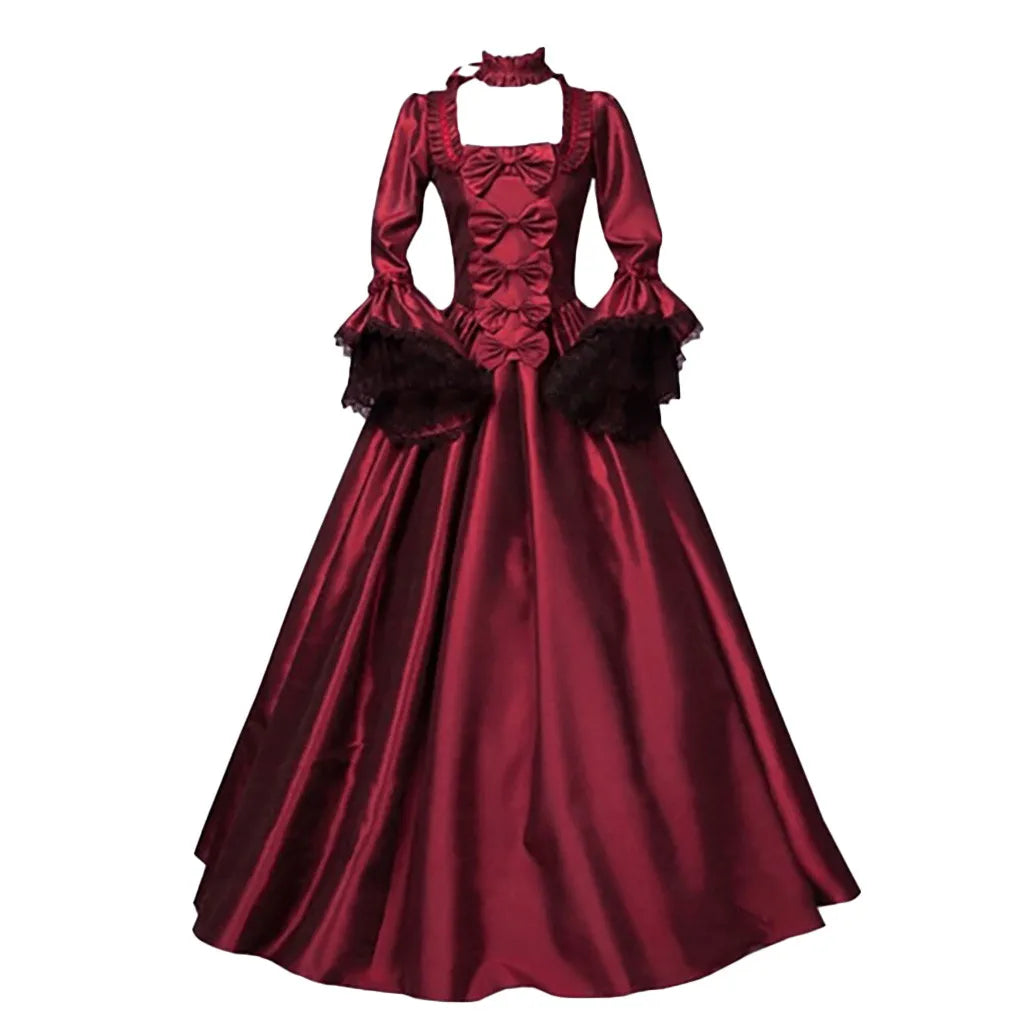 Elegant steampunk dress