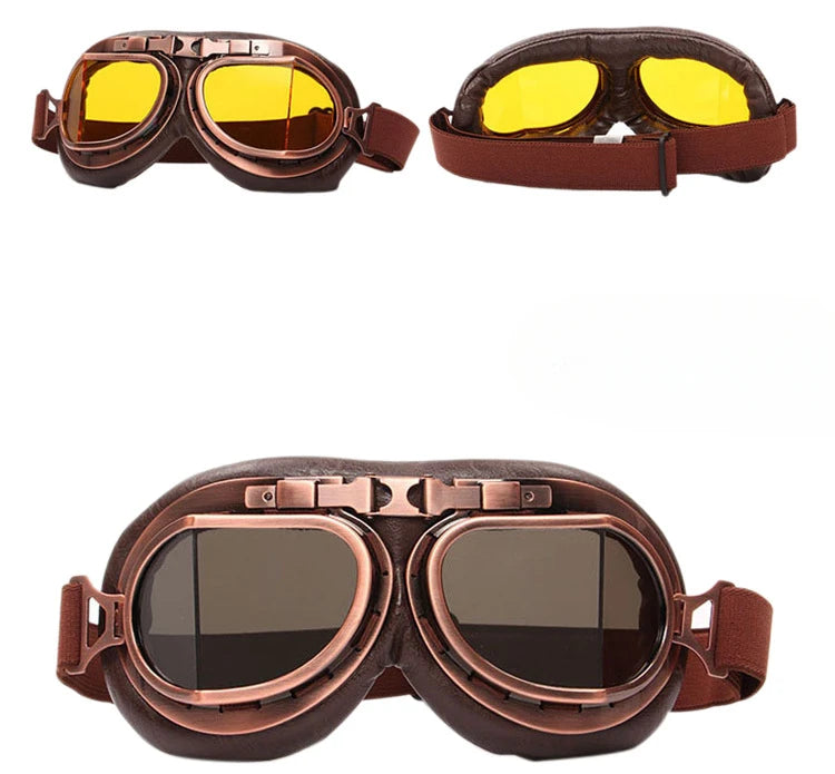 Fliegerbrille steampunk